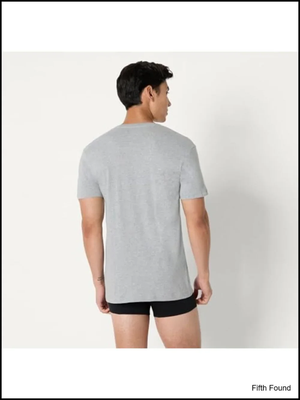 Men's Slim Fit V-Neck Undershirts Cotton Blend Pack of 6
